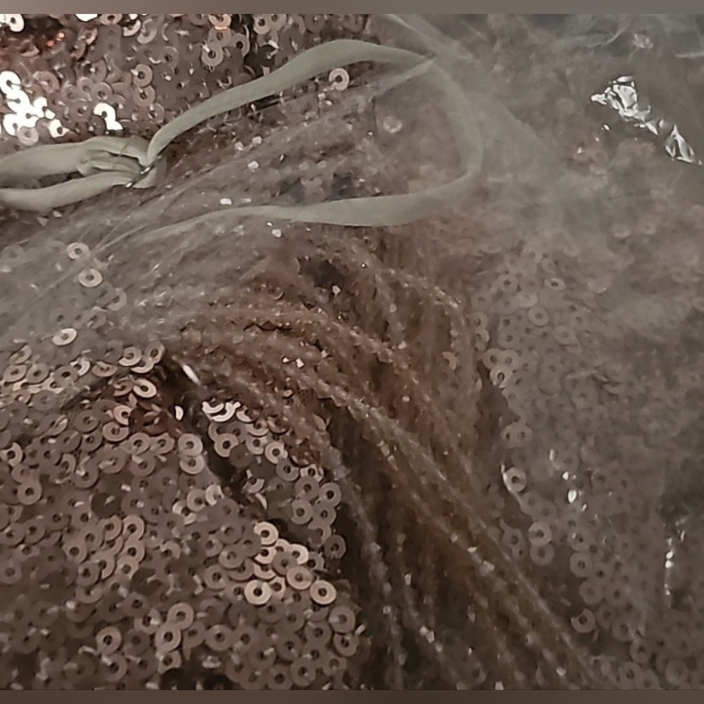 Glamorous Sequin Maxi Dress in Rose Gold - Picture 12 of 12